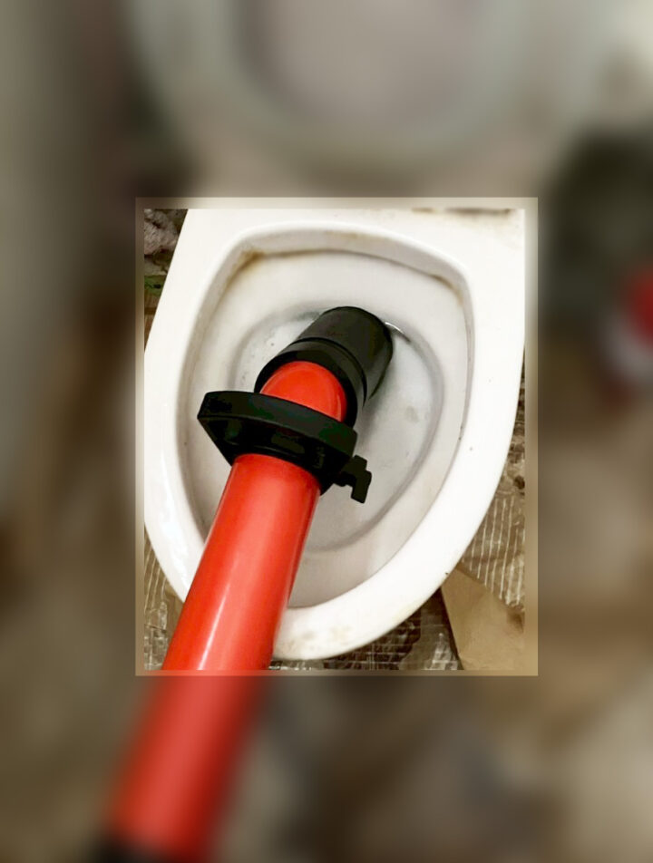 トイレ詰まり解消作業　名古屋市西区（I様宅）の画像